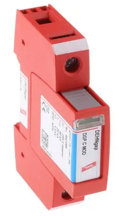 Produktfoto 1 von Dehn DGP Überspannungsschutz Modul Arrester Typ 2 40 kA 255V, DIN-Hutschiene, -40 °C→80 °C