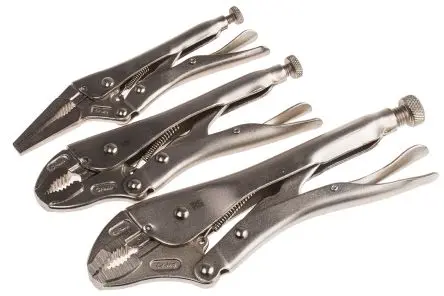 Produktfoto 1 von RS PRO Gripzangen Set 3 Stk.
