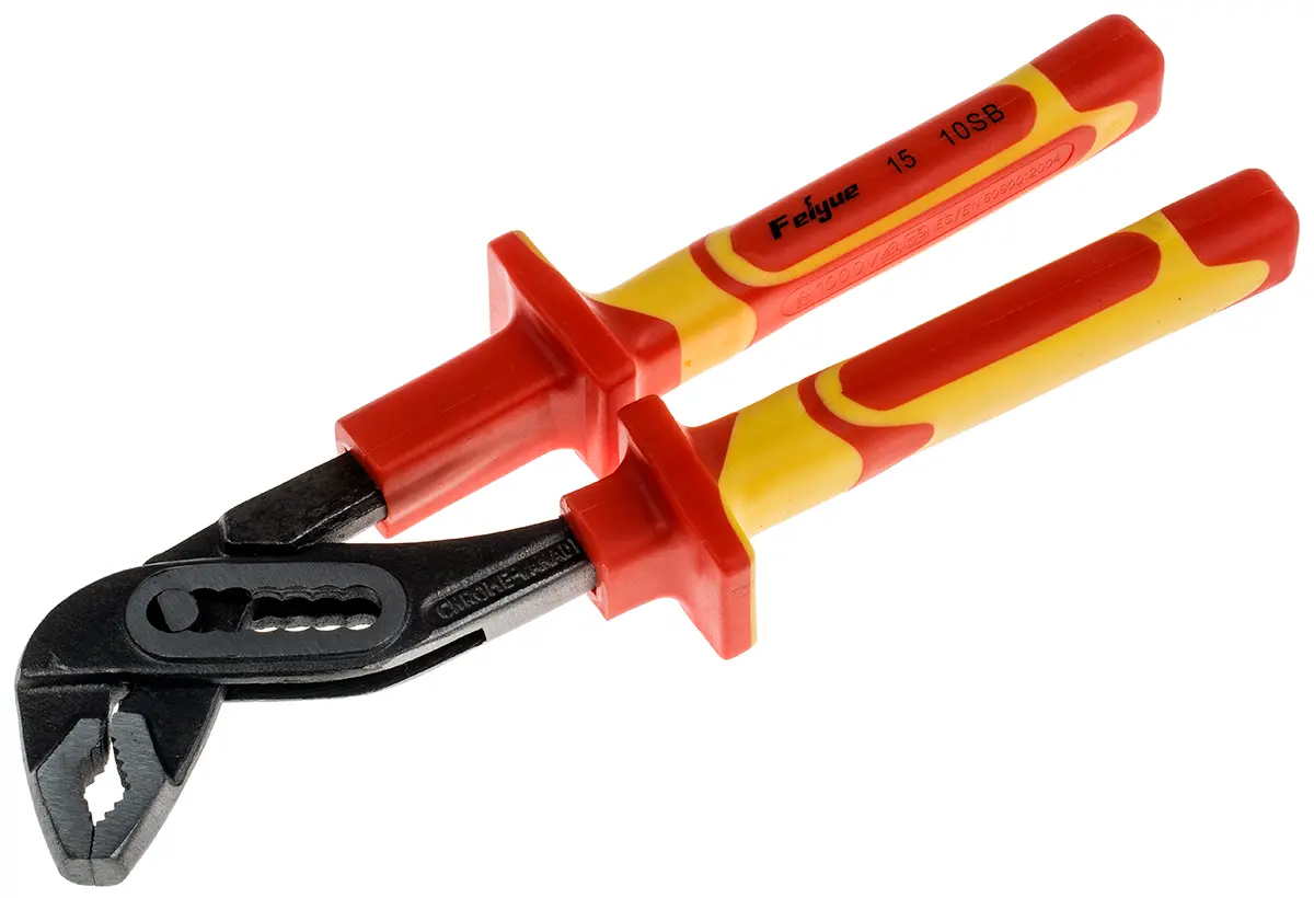 Produktfoto 1 von RS PRO Wasserpumpenzange 240 mm VDE 1000V zugelassen