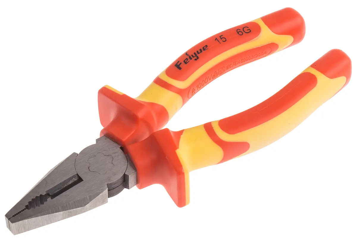 Produktfoto 1 von RS PRO Rundzange 160 mm VDE 1000V zugelassen