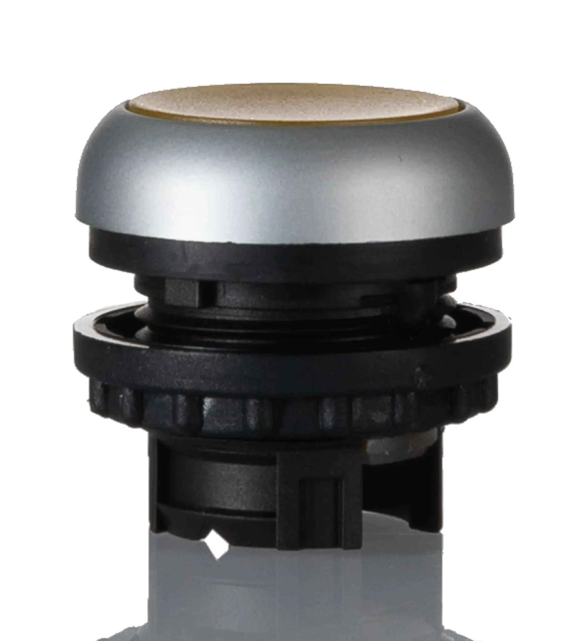 Produktfoto 1 von Eaton M22 Drucktastenkopf Ø 22 mm, Gelb Tastend Rund Rund Kunststoff, IP67
