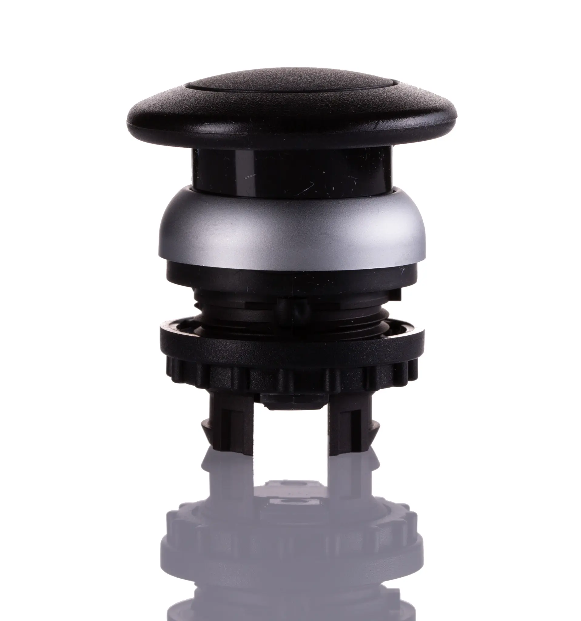 Produktfoto 1 von Eaton RMQ Titan M22 Drucktastenkopf Ø 22 mm, Schwarz Tastend Pilzkopf Rund Kunststoff, IP67