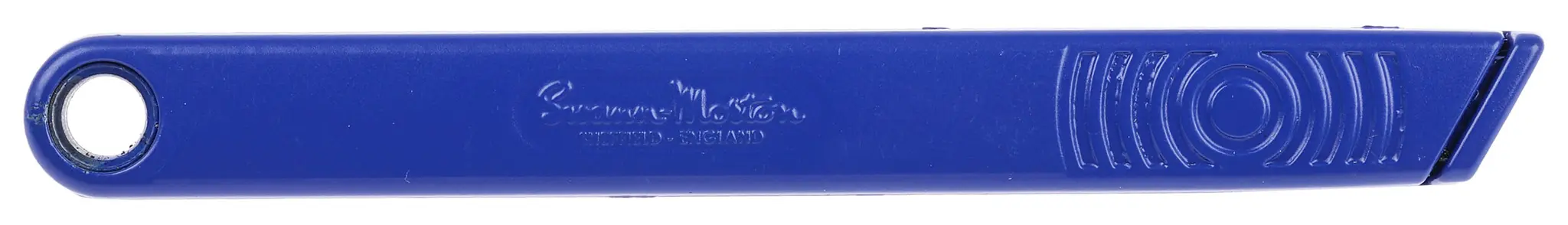 Produktfoto 1 von Swann-Morton Bastelmessersatz Bastelmesser Flach mit 5 Klingen Metall-Griff