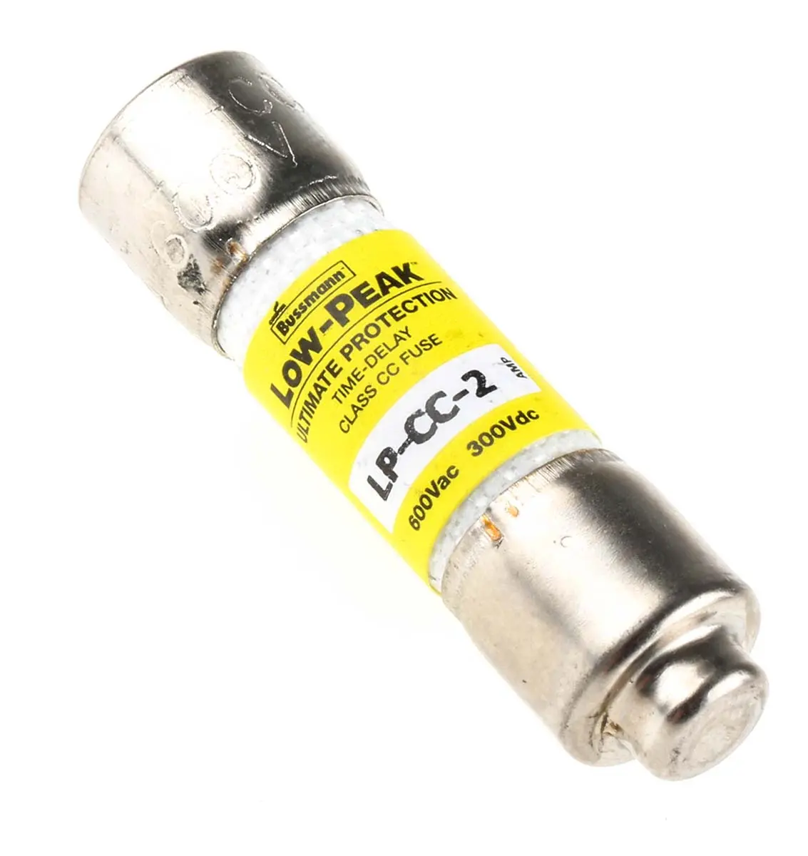 Produktfoto 1 von Eaton Class CC Patronensicherung T / 2 A 10 x 38 mm 600 V ac Melamin Spezialschaltungen und industrielle Steuerung
