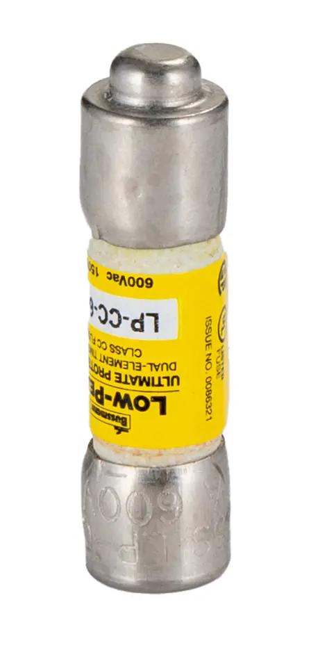 Produktfoto 1 von Eaton Class CC Patronensicherung T / 6 A 10 x 38 mm 600 V ac Melamin Spezialschaltungen und industrielle Steuerung