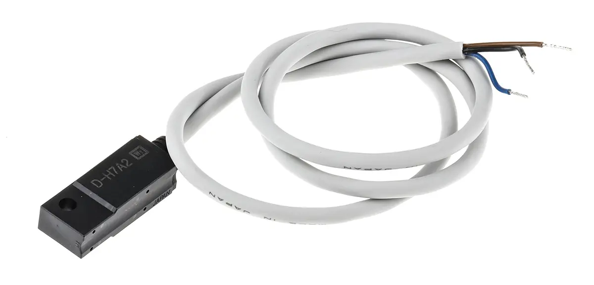 Produktfoto 1 von SMC D-H7A-Serie 28V dc, 4.5 V dc Pneumatischer Positionsdetektor LED Signalleuchten, IP67