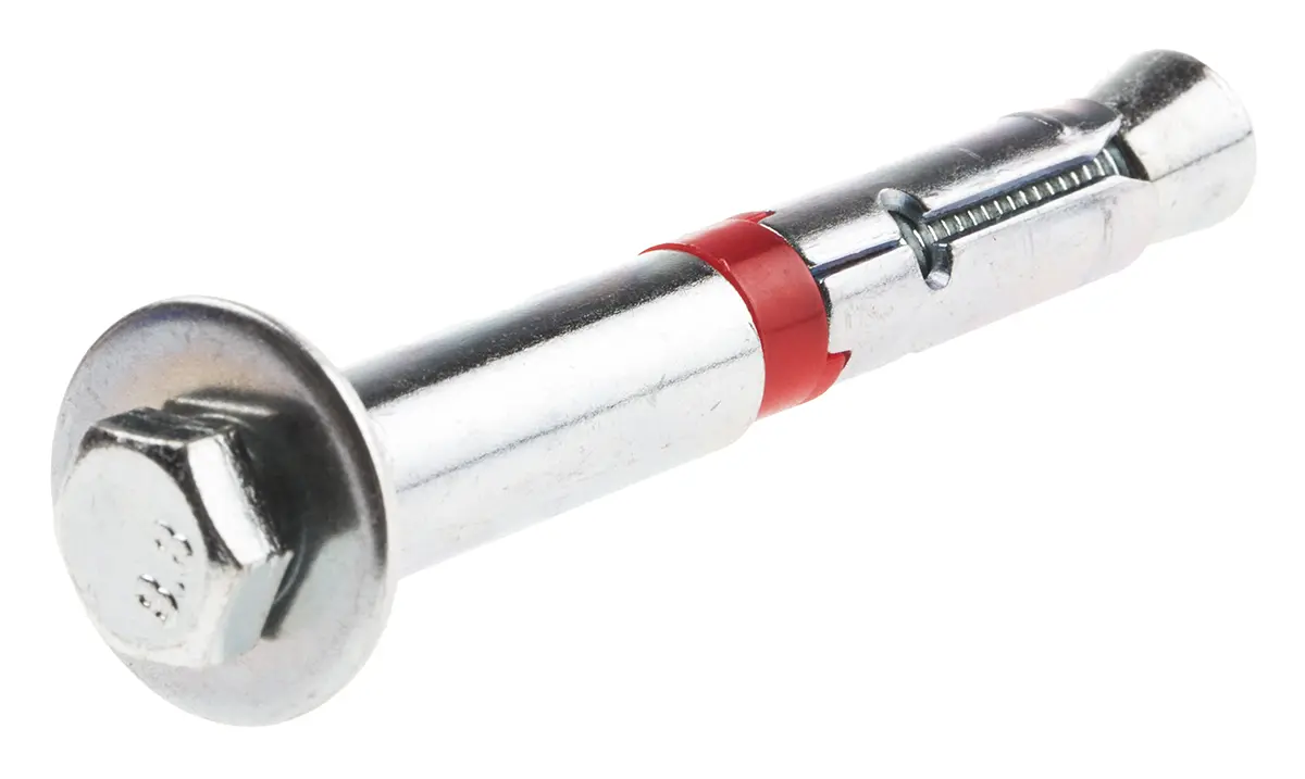 Produktfoto 1 von RS PRO Befestigungsschraube M12 x 80 mm Stärke 12 mm max. Stahl