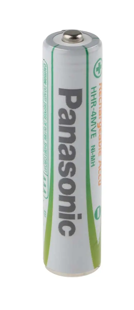 Panasonic AAA-Akku, NiMH, 1.2 V, 750 mAh, -20 °C