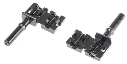 Produktfoto 1 von Broadcom HFBR-453xZ LWL-Steckverbinder, POF, Multimodus, Simplex, 9/125 μm, PC 2dB, ø 900 μm, Schwarz