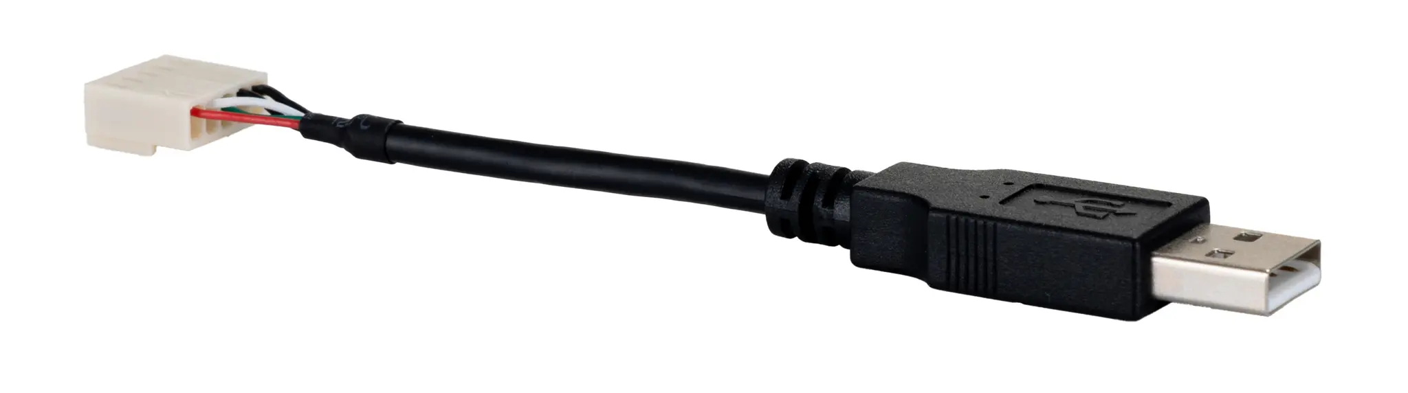 Produktfoto 1 von Bulgin USB-Kabel, USBA / 5-polig, Buchse, 100mm USB 2.0 Schwarz