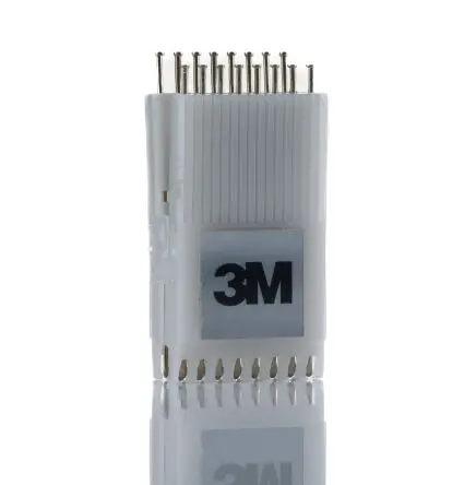 Produktfoto 1 von 3M IC-Prüfklemme, 16-polig, Silber vernickelt, Neusilber, Thermoplast