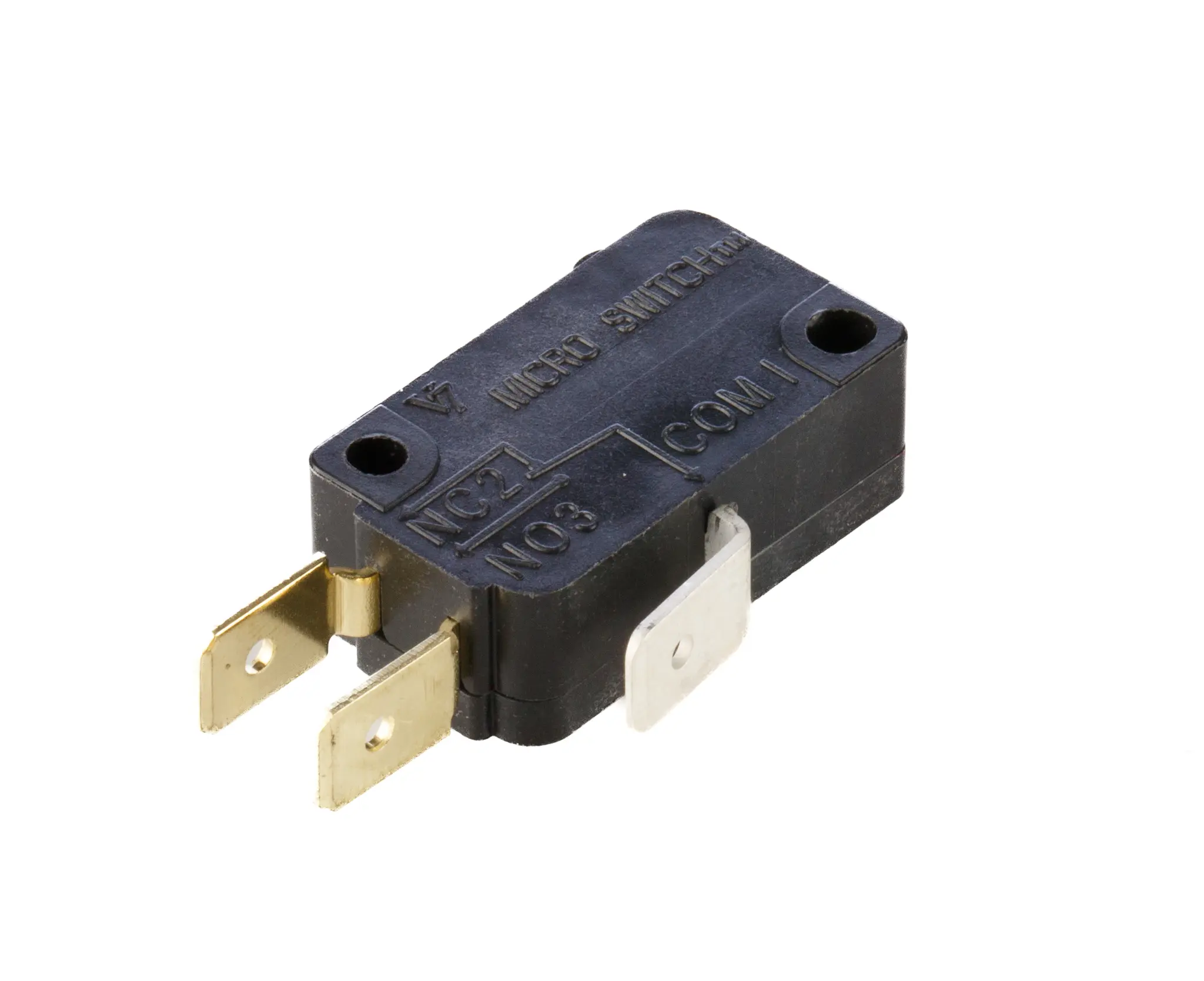Produktfoto 1 von Honeywell Mikroschalter Stiftstößel-Betätiger Schnellverbindung, 1-poliger Umschalter, 125 V ac, 15A 1.47N -40 °C - 85