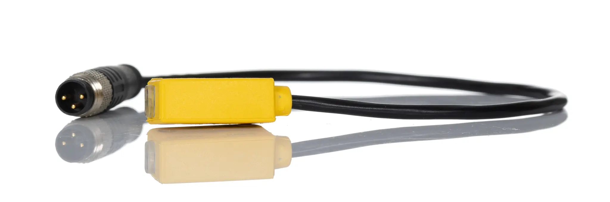 Produktfoto 1 von Banner Q12 Kubisch Optischer Sensor, Durchgangsstrahl, Bereich 2 m, PNP Ausgang, Anschlusskabel