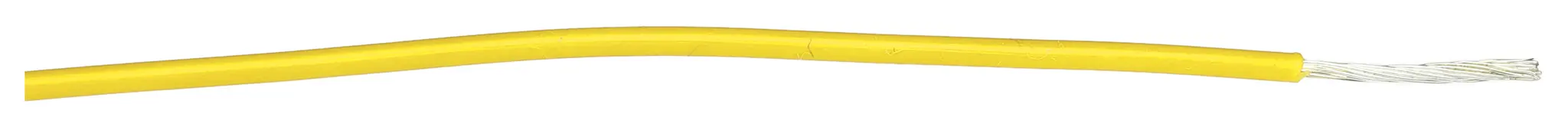Produktfoto 1 von Alpha Wire Hookup Wire PVC Schaltdraht 0.35 mm², 22 AWG 305 m Gelb Ø 1.57 mm 7 Litzen Polyvinylchlorid