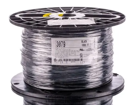 Produktfoto 1 von Alpha Wire Hookup Wire PVC Schaltdraht 2.1 mm², 14 AWG 305 m Schwarz Ø 3.51 mm 41 Litzen Polyvinylchlorid