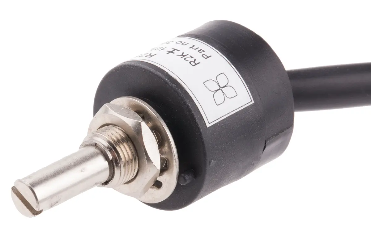 RS PRO, Tafelmontage  Dreh Potentiometer 2kΩ ±10% / 1W , Schaft-Ø 6,35 mm