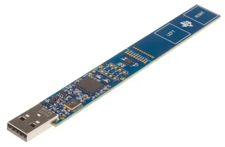 Produktfoto 1 von Texas Instruments Entwicklungskit 4-Kanal-USB Kapazitive Berührung Evaluierungsmodul