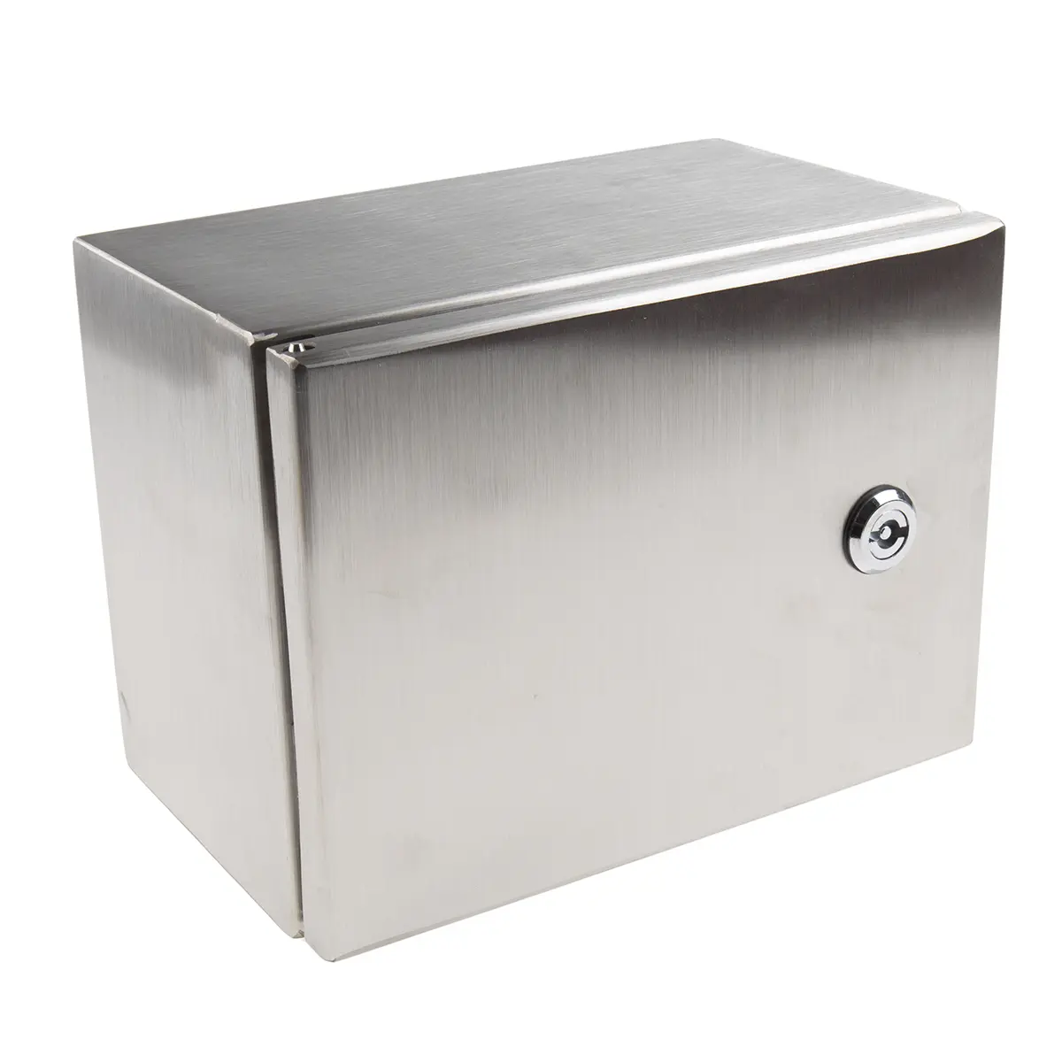 Produktfoto 1 von RS PRO Edelstahl 304 Wandanschlusskasten farblos IP66, HxBxT 240 mm, 180 mm x 150 mm