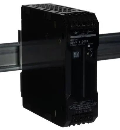 Produktfoto 1 von Omron S8VK-T DIN-Schienen Netzteil Schaltnetzteil 480V ac Wechselstrom/Gleichstrom / 5 A 24V dc DC 120 W