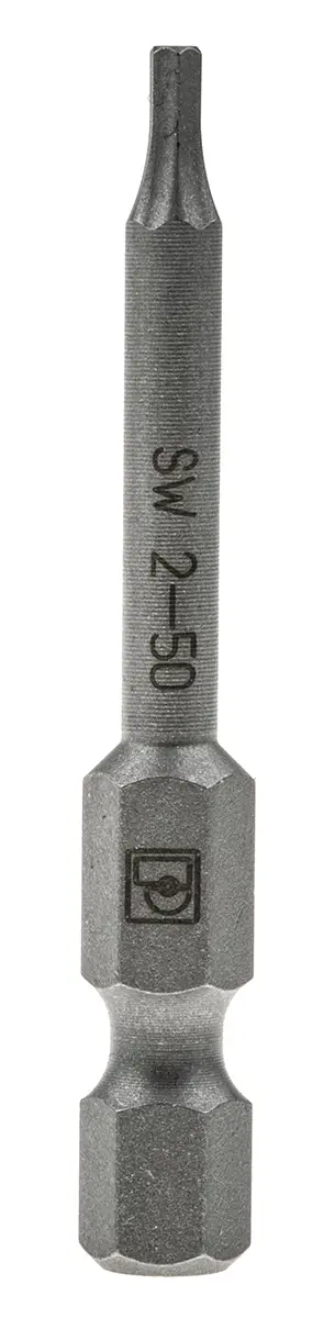 Produktfoto 1 von Phoenix Contact 2 mm 2 mm Sechskant Schraubbit, Sechskant Gehärtet, 5-teilig, 50 mm