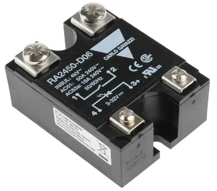 Produktfoto 1 von Carlo Gavazzi RA24 Panel Halbleiterausgang SPST 280 V ac 32V dc / 50 A