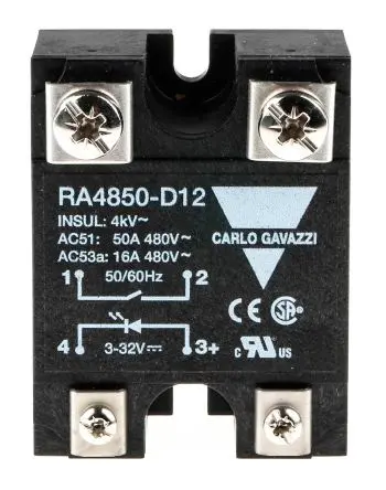 Produktfoto 1 von Carlo Gavazzi RA 48 Panel Halbleiterausgang SPST 530 V ac 32V / 50 A