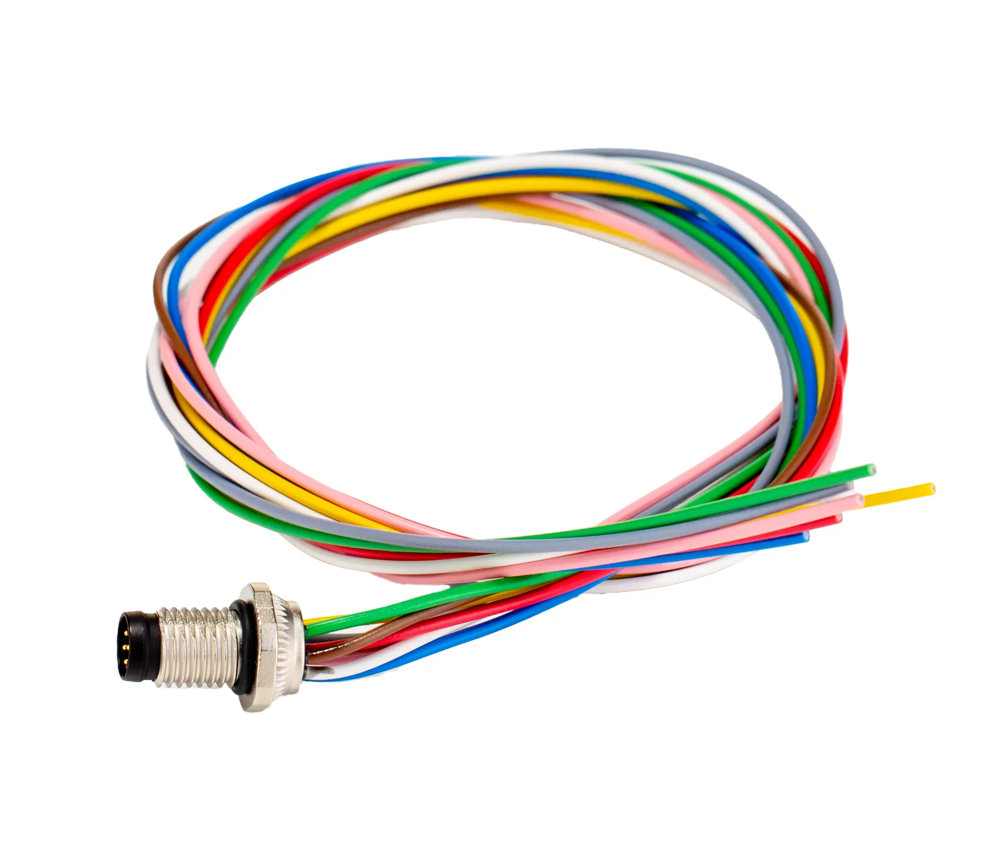 Produktfoto 1 von Phoenix Contact SACC-DSI-M 8MS, 8-polig Sensor-Betätigungselementkabel, M8 Stecker 8 / Freies Kabelende, Länge 0.5 m