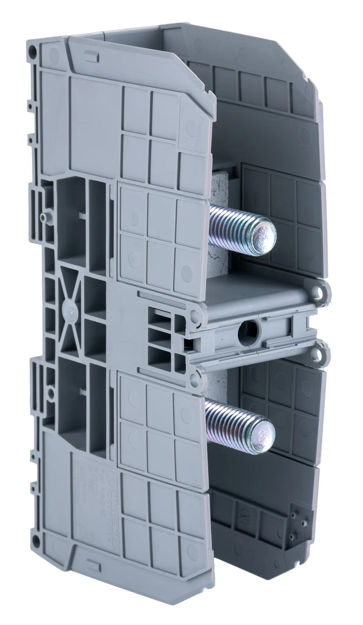 Produktfoto 1 von Phoenix Contact RBO 12 DIN-Schienen Anschlussklemmenblock Einfach Grau, 10 → 240mm², 1 kV / 415A,