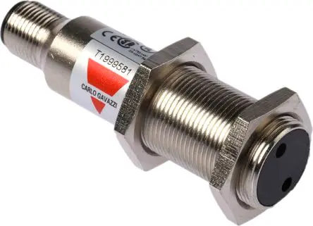 Produktfoto 1 von Carlo Gavazzi Zylinderförmig Optischer Sensor Diffus PnP Ausgang Stecker 400 mm LED