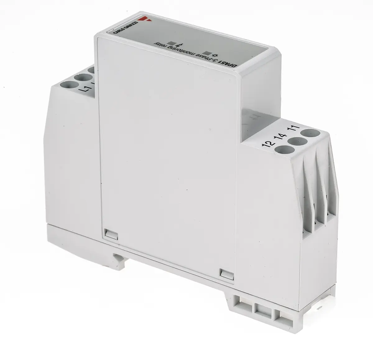 Produktfoto 1 von Carlo Gavazzi DPA51 Überwachungsrelais 177 → 550V ac 3-phasig, 1-poliger Wechsler DIN-Schienen