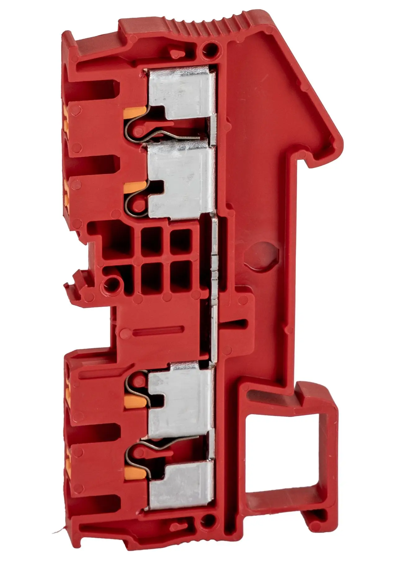 Produktfoto 1 von Phoenix Contact PT 2.5-QUATTRO RD Reihenklemme Einfach Rot, 0.14 → 4mm², 800 V / 24A, Einstecken