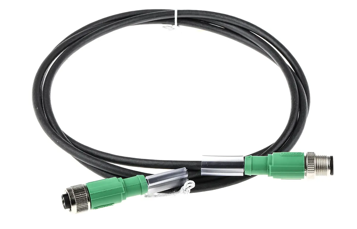 Produktfoto 1 von Phoenix Contact SAC, 4-polig Sensor-Betätigungselementkabel, Gerade Stecker 4 / Gerade Buchse, Länge 1.5 m