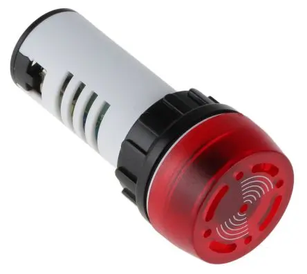 Produktfoto 1 von Carlo Gavazzi PL 22S LED, Filament/Warnsummer-Licht Signalgeber-Summer-Kombination 380V ac/dc Rot IP40 Panel / 95 dB 95