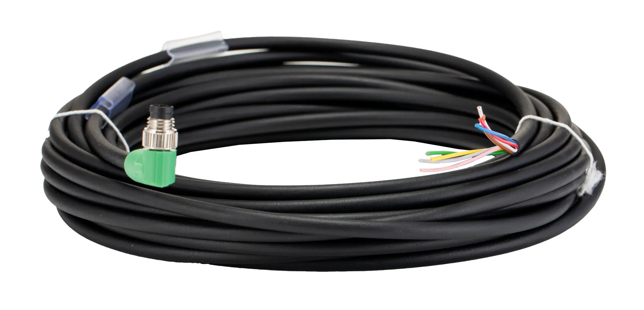 Produktfoto 1 von Phoenix Contact SAC-8P, 8-polig Sensor-Betätigungselementkabel, Rechtwinklig Stecker 8 / Nicht abgeschlossen, Länge 10 m