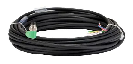 Produktfoto 1 von Phoenix Contact SAC-8P, 8-polig Sensor-Betätigungselementkabel, Rechtwinklig Stecker 8 / Nicht abgeschlossen, Länge 10 m