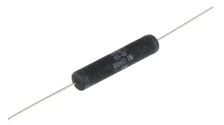 Produktfoto 1 von Vishay RS Gewickelt Widerstand, Axial 100 kΩ 1 % / 10 W