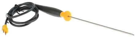 Produktfoto 1 von Fluke Temperatursensor, Typ K x 213 mm Generell, Ø 3.2 mm, max.Temp 1090 °C