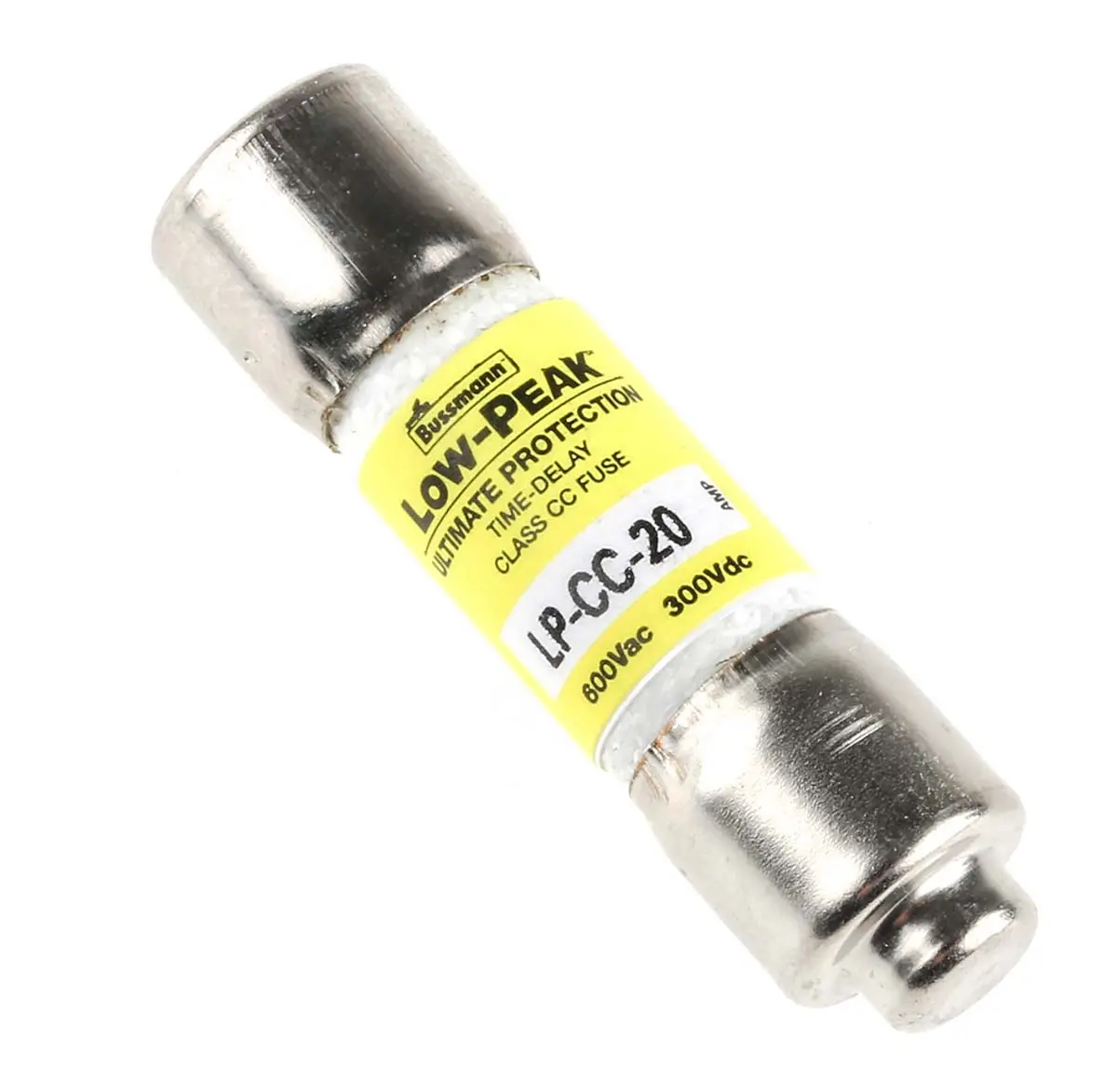 Produktfoto 1 von Eaton Class CC Patronensicherung T / 20 A 10 x 38 mm 600 V ac Melamin Spezialschaltungen und industrielle Steuerung