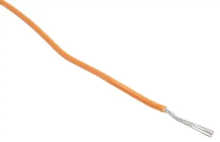 Produktfoto 1 von RS PRO KY30 Schaltdraht 0.34 mm², 22 AWG 250 m Orange Ø 1.45 mm 7 Litzen Polyvinylchlorid