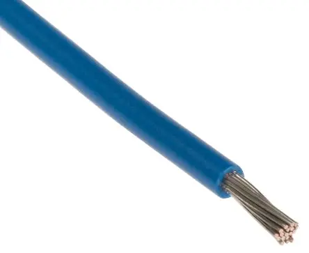 Produktfoto 1 von RS PRO KY30 Schaltdraht 0.6 mm², 20 AWG 100 m Blau Ø 1.9 mm 19 Litzen Polyvinylchlorid