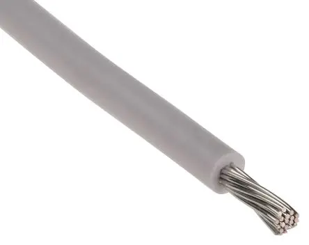 Produktfoto 1 von RS PRO KY33A Schaltdraht 1.3 mm², 16 AWG 100 m Weiß Ø 3 mm 19 Litzen Polyvinylchlorid
