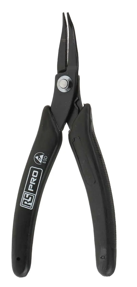 Produktfoto 1 von RS PRO Rundzange Geriffelt 150 mm ESD-Sicherheit