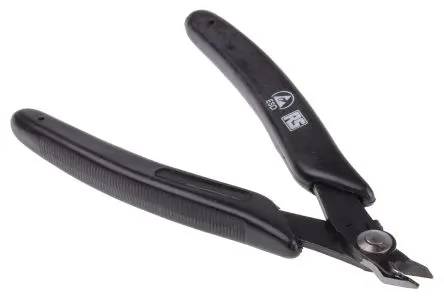 Produktfoto 1 von RS PRO ESD-Sicherheit Seitenschneider Schließer (NO) 127mm / Backen 7mm, Schneidleistung 1.3 mm