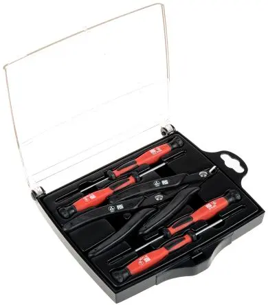 Produktfoto 1 von RS PRO ESD-Werkzeugsatz Werkzeugsatz, Tasche 6-teilig