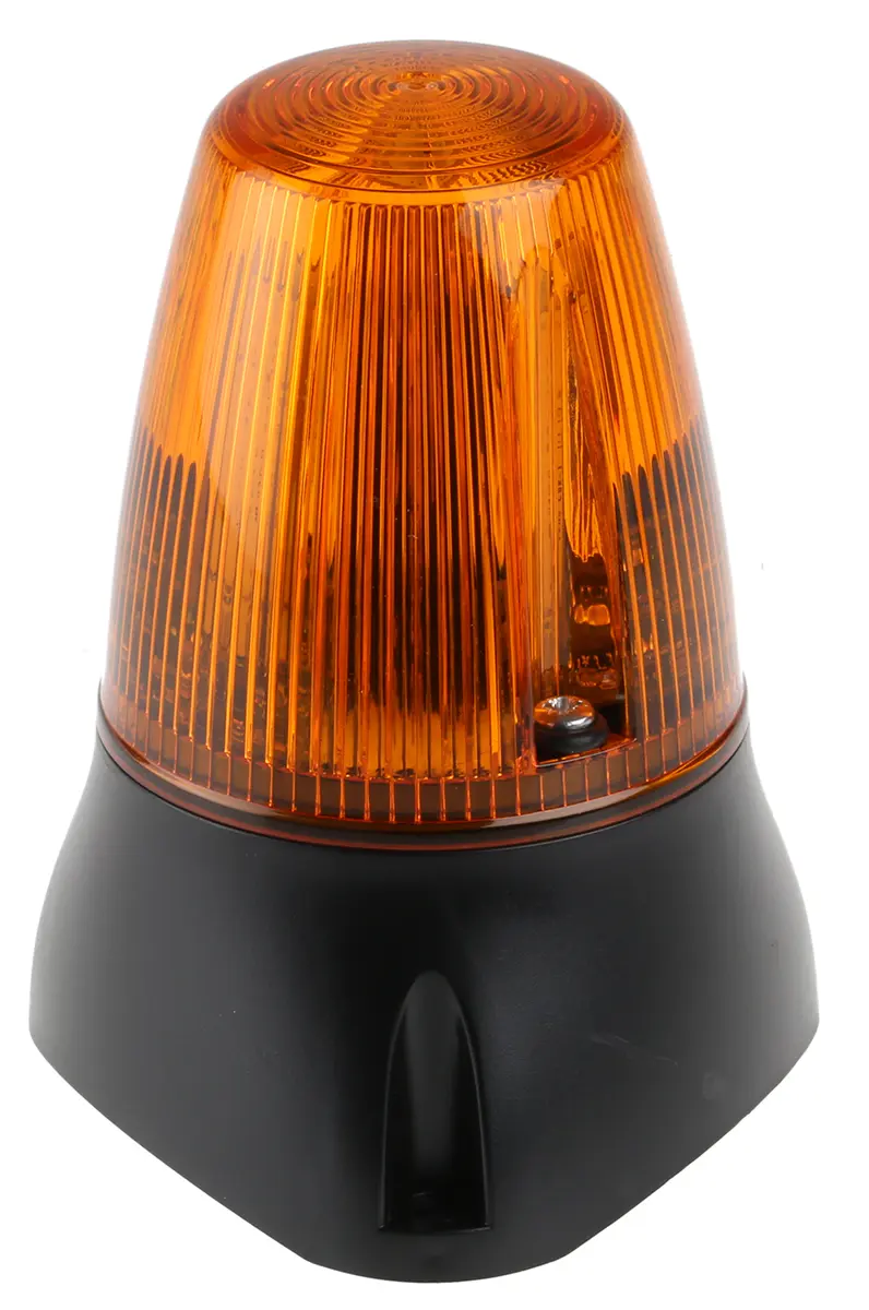 Produktfoto 1 von Moflash LEDA100 LED Blitz-Licht Summer-Signalleuchte Orange / 80dB, 85 → 280 V ac, 85 → 380 V dc
