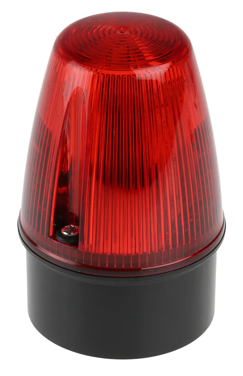 Produktfoto 1 von Moflash LED100 LED Blinkend, Dauer Signalleuchte Rot, 20 → 30 V, Ø 72mm x 107mm