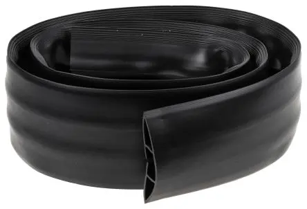 Produktfoto 1 von RS PRO Kabelabdeckung, Innen-Ø 29.4 mm, 101.6mm x 1.83 m Polyvinylchlorid, Schwarz