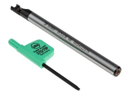 Produktfoto 1 von Pramet 95 ° Drehbankwerkzeughalter Drehbankteil für CC-Einsätze, H. 6 mm, L. 100mm