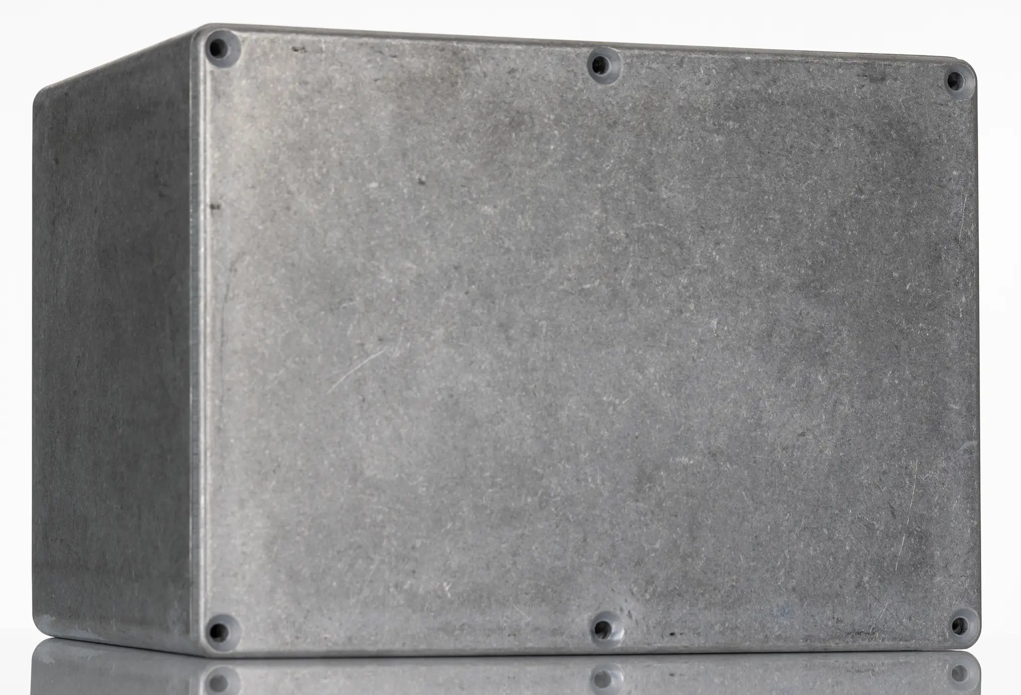 Produktfoto 1 von Hammond 1550; Gehäuse; Aluminiumdruckguss; Natur; IK08 IP54 Breite 121 mm Höhe 105 mm Länge 171 mm