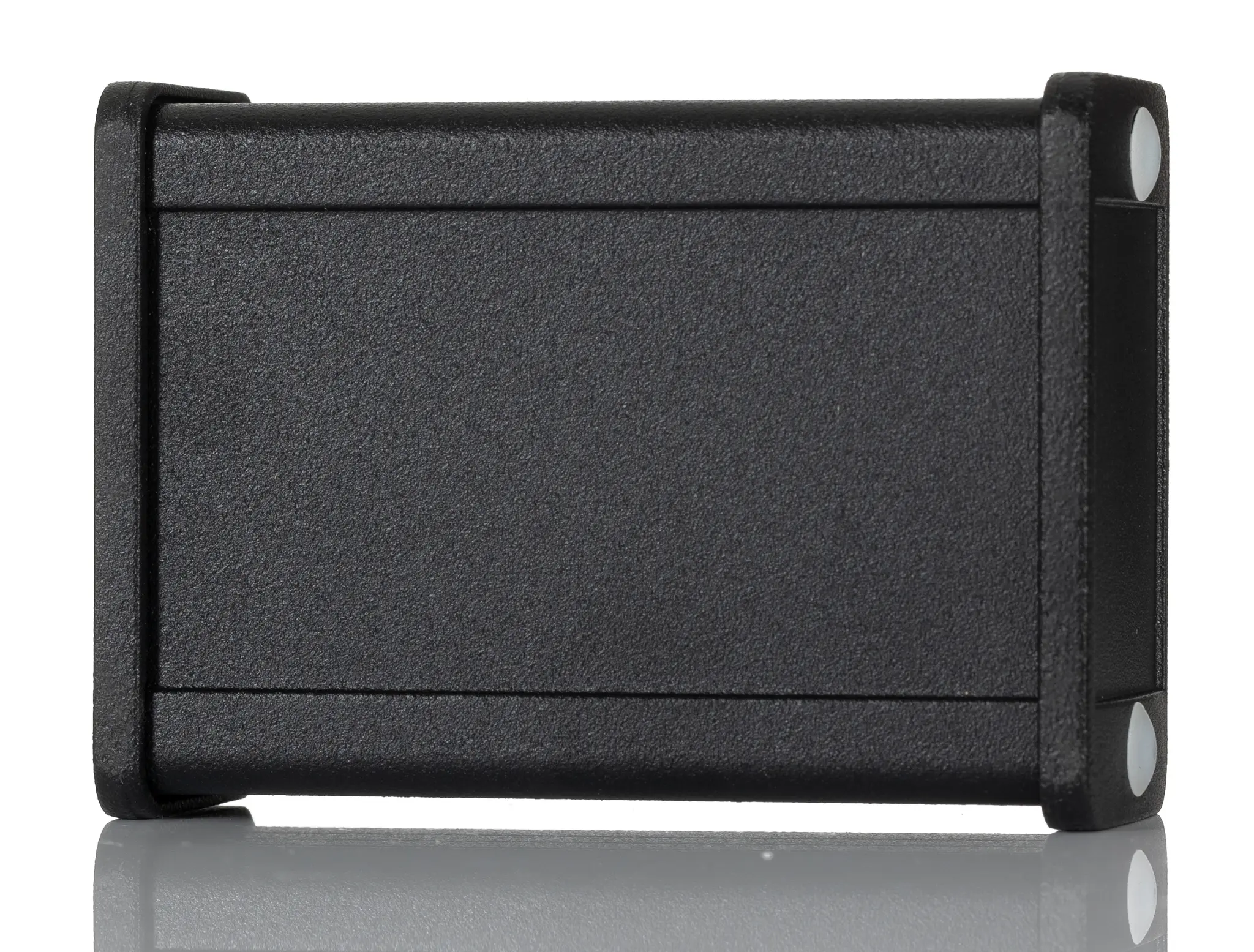 Produktfoto 1 von Hammond 1457; Gehäuse; Aluminium; Schwarz IP65 Breite 59 mm Höhe 30.9 mm Länge 80 mm